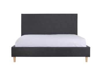 Picture of MADRID Fabric Bed Frame in Single/King Single/Double/Queen/King Size