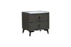 Picture of SHELL DREAM Sintered Stone 2-Drawer Bedside Table (Grey)