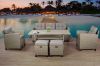 Picture of ALBANY 3+1+1 Seater Wicker Outdoor Dining Sofa Set