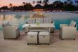 Picture of ALBANY 3+1+1 Seater Wicker Outdoor Dining Sofa Set