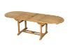 Picture of BALI Solid Teak Wood 1.6M-2.4M/1.8-2.4M Extendable Outdoor Oval Table