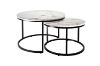 Picture of LUIS Nesting Table (Black/White)