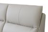 Picture of ROMEO Genuine Leather Queen/King Size Bed Frame (Light Grey)