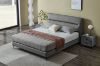 Picture of CUBA Genuine Leather Bed Frame (Dark Grey) - King