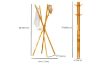 Picture of ENDER 180 Bamboo Coat Rack Stand (Oak)