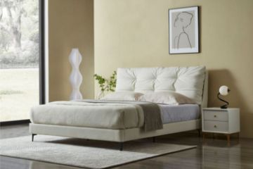 Picture of BROOKSIDE Queen/King Size Bed Frame (White)