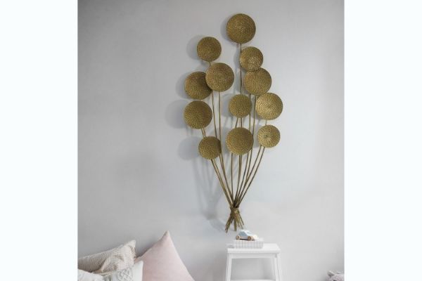 Picture of BOUQUET Metal Wall Art (66x145cm)