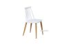 Picture of SKODA Wood Dining Chair (White)