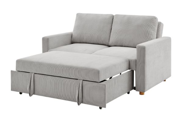 Picture of BRECON 3 Seater Sofa Bed (Light Grey)