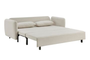 Picture of NOVARA 3 Seater Sofa Bed (Cream)