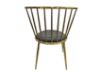 Picture of MARBELLO Gold Frame Velvet Dining Chair (Grey) - Each