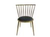 Picture of MARBELLO Gold Frame Velvet Dining Chair (Grey) - 2 Chairs in 1 Carton