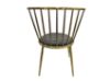 Picture of MARBELLO Gold Frame Velvet Dining Chair (Grey) - 2 Chairs in 1 Carton