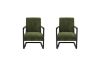 Picture of PARAMOUNT Corduroy Fabric Arm Chair (Green) - Each