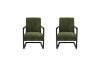 Picture of PARAMOUNT Corduroy Fabric Arm Chair (Green) - Single