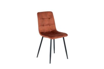 Picture of CAPITOL Velvet Dining Chair (Brown) - Each