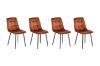 Picture of CAPITOL Velvet Dining Chair (Brown) - Each