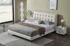 Picture of AUGUSTA Genuine Leather Bed Frame (Light Grey) - Super King