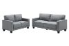 Picture of LANCASTER Fabric Sofa Range (Grey) - 2 Seater