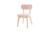 Picture of TALIA Teddy Fabric Dining Chair (Pink) - 2 Chairs in 1 Carton