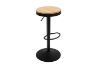 Picture of MASON Adjustable Swivel Gas Lift Bar Stool (Natural)