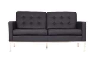 Picture of FLORENCE KNOLL Sofa Replica (Italian Leather) - Love Seat