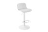 Picture of AIDEN Adjustable Swivel Gas Lift Bar Stool (White)