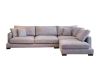 Picture of WONDERLAND Feather-Filled Fabric Sectional Sofa - Chaise Facing Left