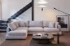 Picture of WONDERLAND Feather-Filled Fabric Sectional Sofa - Chaise Facing Left