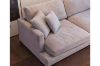 Picture of WONDERLAND Feather-Filled Fabric Sectional Sofa - Chaise Facing Left