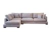 Picture of WONDERLAND Feather-Filled Fabric Sectional Sofa - Chaise Facing Right