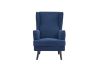 Picture of MERCURY Lounge Chair Black wood legs (Blue)