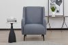 Picture of SILAS Lounge Chair with Metal Legs (Grey)