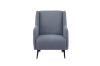 Picture of SILAS Lounge Chair with Metal Legs (Grey)