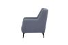 Picture of SILAS Lounge Chair with Metal Legs (Grey)