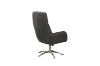 Picture of ATTWOOD Accent Chair With Ottoman (Dark Grey)