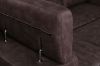 Picture of CASSIA Sectional Sofa/Sofa Bed with Storage & 2 Ottomans (Brown)