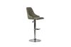 Picture of POPPY Adjustable Swivel Gas Lift Bar Stool (Light Grey)