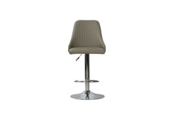 Picture of POPPY Adjustable Bar Chair (Light Grey) - 2 Chairs as a Set