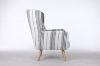 Picture of PISA Lounge Chair (Navy Stripe)