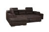 Picture of CASSIA Sectional Sofa/Sofa Bed with Storage & 2 Ottomans (Brown)