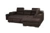 Picture of CASSIA Sectional Sofa/Sofa Bed with Storage & 2 Ottomans (Brown)