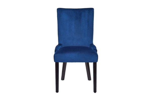 Picture of DALE Velvet Dining Chair (Blue) - Each