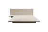 Picture of YUKI 2PC/3PC Japanese Low Height Bed Frame Set with Headboard in Queen/King Size/ Super King Size