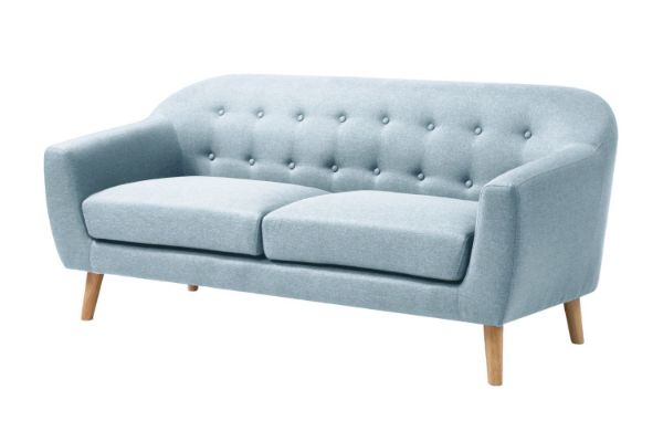 Picture of BRACKE  3 Seater Fabric Sofa (Lake Blue)