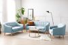 Picture of BRACKE Fabric Sofa Range (Lake Blue) - 3+2 Sofa Set