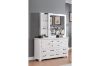 Picture of PURELAND Solid Pine Wood Dresser with Storage Mirror