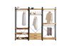 Picture of GARMON 200x80cm Open Wardrobe/Wall System Shelf (C)