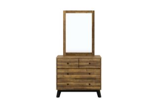 Picture of CALLA 4-Drawer Dresser with Mirror