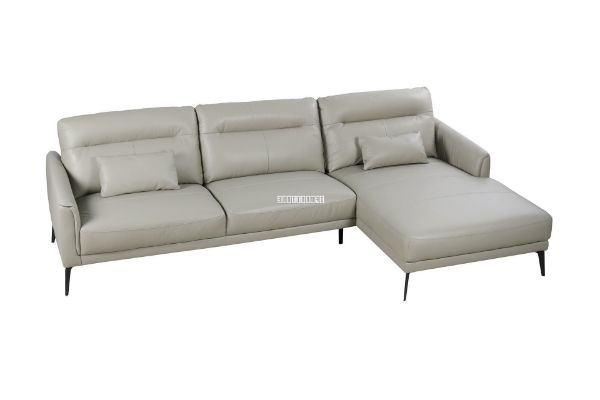 Picture of (FLOOR MODEL CLEARANCE) DREAMDOM Facing Right 100% Genuine Leather Sectional Sofa